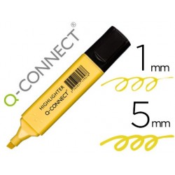 Surligneur q-connect pastel tracé 2/5 mm pointe biseautée...