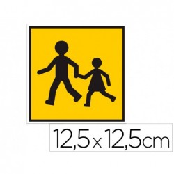 Panneau de signalisation pvc transport d'enfants...
