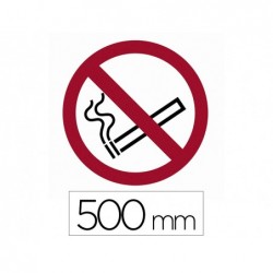 Sticker sol viso interdiction de fumer pictogramme...