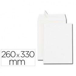Pochette gpv dos carton velin blanc 120g 24 260x330mm...