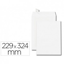 Pochette gpv dos carton velin blanc 120g c4 229x324mm...