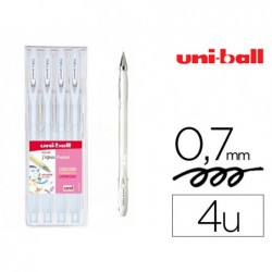 Roller uniball signo encre gel resistant pointe moyenne...