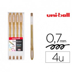 Roller uniball signo encre gel resistant pointe moyenne...
