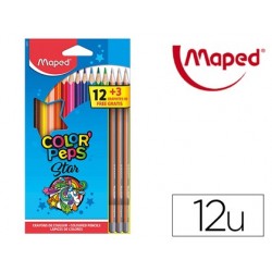 Crayon couleur maped color'peps monster  triangulaire...