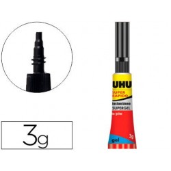 Colle rapide uhu power glue liquide control débit tube 3g