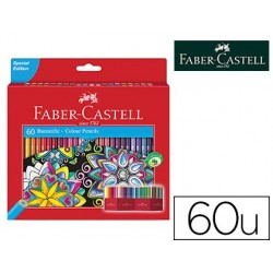 Crayon couleur faber-castell chateau accordeon mine...