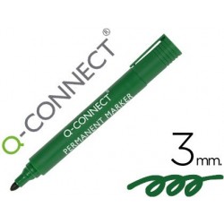 Marqueur q-connect permanent pointe ogive tracé 3mm...