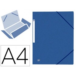 Chemise elba top file carte pelliculee bleu 390g pefc a4...