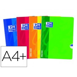 Cahier agrafe oxford easybook polypropylene resistant 96...