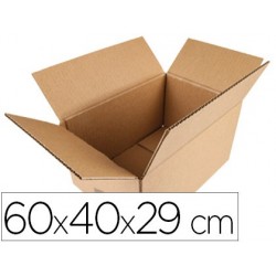Boîte carton q-connect américaine 600x400x290mm pliable 4...