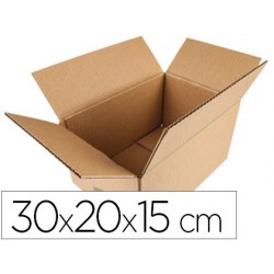 Boîte carton q-connect américaine 300x200x150mm pliable 4...