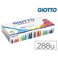Feutre coloriage giotto turbo maxi schoolpack 288 unités