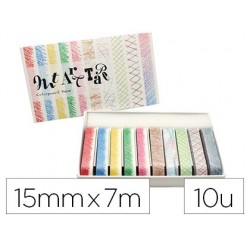 Masking tape oz international art palette crayon 9mmx7m...