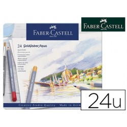 Crayon couleur faber castell goldfaber aquarellable boîte...