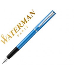 Stylo-plume waterman allure coloris bleu avec ecrin