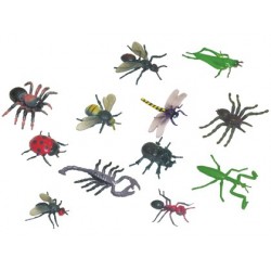 Jeu miniland insectes 12 figurines