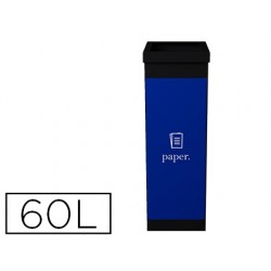 Corbeille paperflow tri sélectif papier 60l polystyrène...