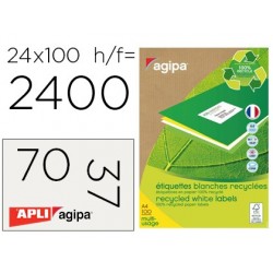 Etiquette adhesive apli agipa multi-usage 70x37mm...