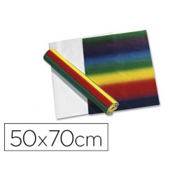 Papier de soie folia 20g/m2 500x700mm coloris assortis...