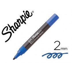 Marqueur sharpie permanent m15 pointe ogive 2mm couleur bleu