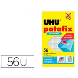 Pastille adhésive uhu invisible double face ultra-fine...