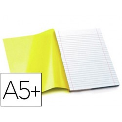 Protège-cahier riplast avec rabat bande adhésive a5+...