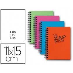 Bloc recyclé clairefontaine zap book reliure intégrale...